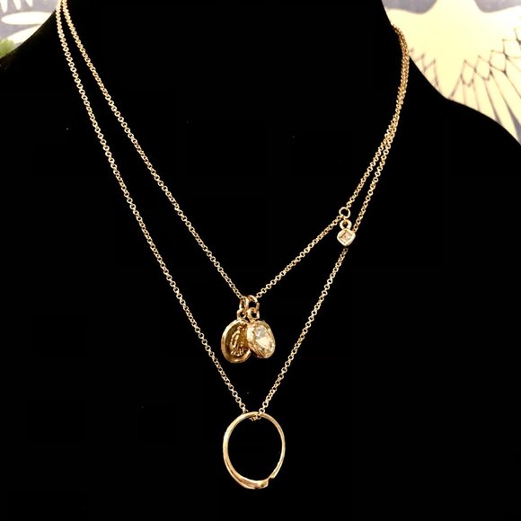 Banana Republic Jewelry Banana Republic Gold Tiered Ring